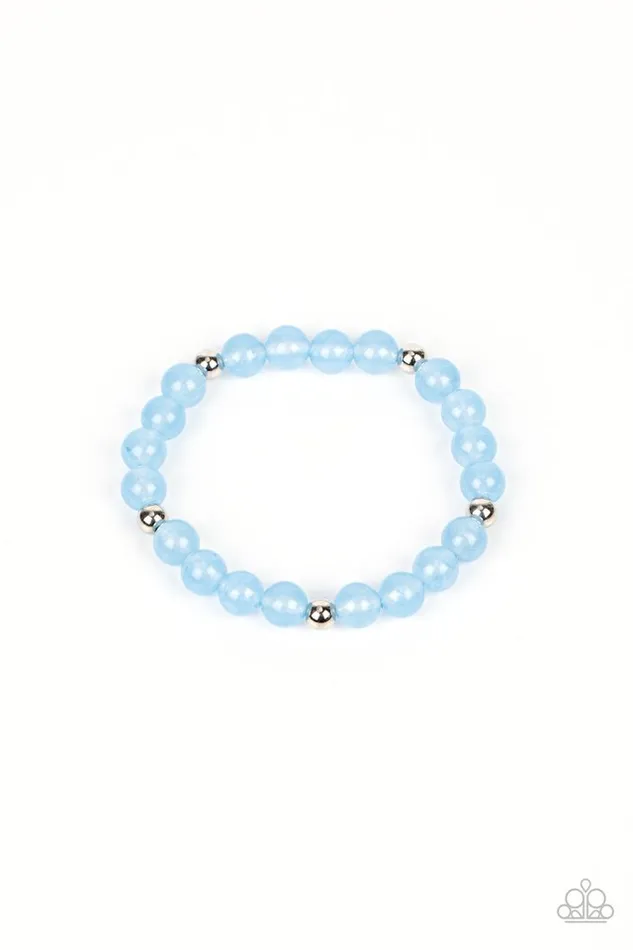 Paparazzi Jewelry Bracelets Paparazzi Bracelet Forever and a DAYDREAM Blue Paparazzi Jewelry Bracelets Paparazzi Bracelet Forever and a DAYDREAM Blue