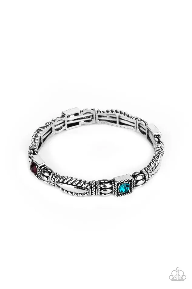 Paparazzi Jewelry Bracelets Paparazzi Bracelet Get This GLOW On The Road Multi Paparazzi Jewelry Bracelets Paparazzi Bracelet Get This GLOW On The Road Multi
