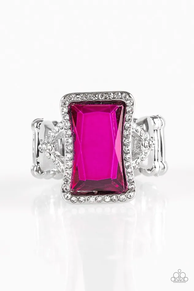 Paparazzi Jewelry Bracelets Paparazzi Bracelet Glamour Icon Pink