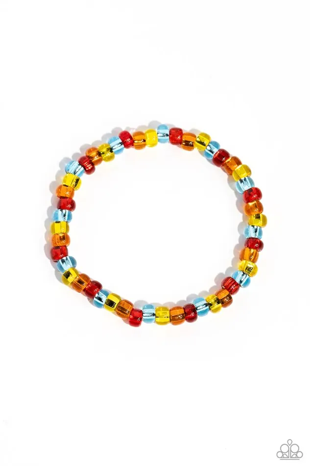 Paparazzi Jewelry Bracelets Paparazzi Bracelet GLASS is in Session Red Paparazzi Jewelry Bracelets Paparazzi Bracelet GLASS is in Session Red