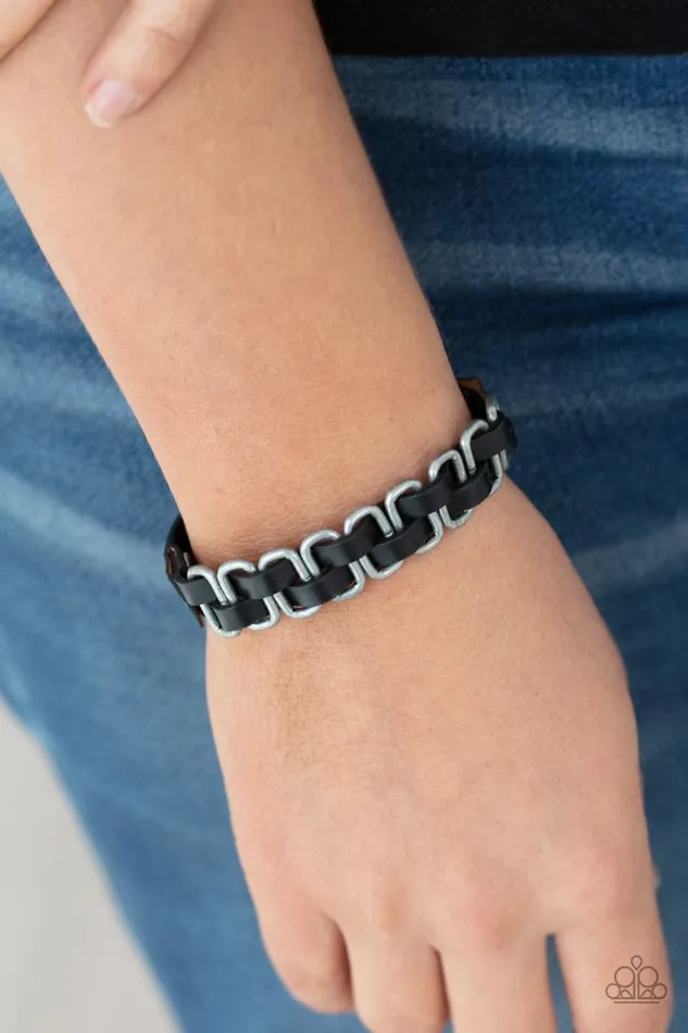Paparazzi Jewelry Bracelets Paparazzi Bracelet Gone Rogue Silver