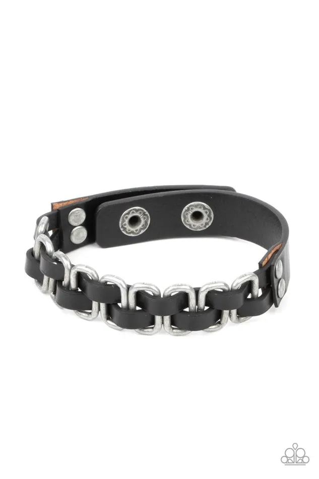 Paparazzi Jewelry Bracelets Paparazzi Bracelet Gone Rogue Silver Paparazzi Jewelry Bracelets Paparazzi Bracelet Gone Rogue Silver