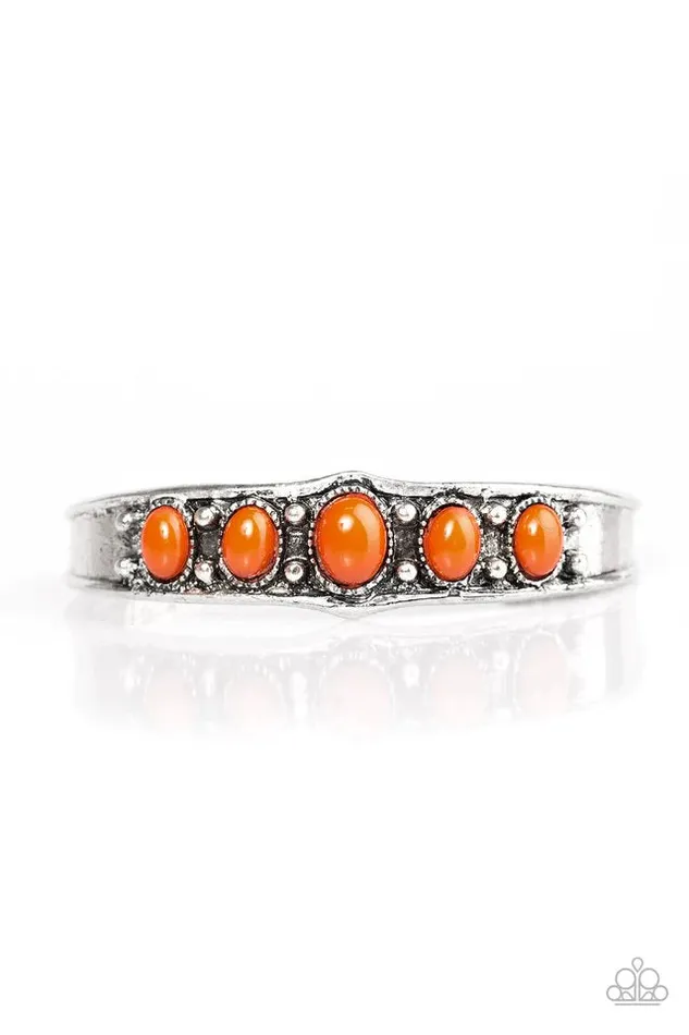 Paparazzi Jewelry Bracelets Paparazzi Bracelet Highlander Orange