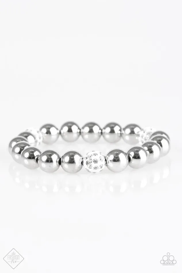 Paparazzi Jewelry Bracelets Paparazzi Bracelet I GLOW What I Like White
