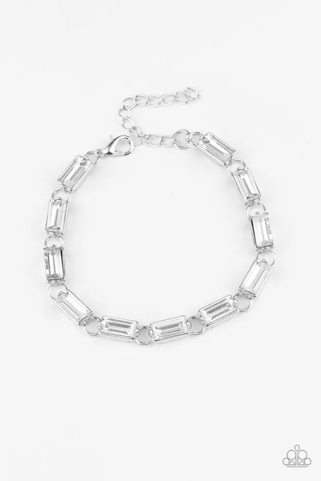 Paparazzi Jewelry Bracelets Paparazzi Bracelet Irresistibly Icy White Paparazzi Jewelry Bracelets Paparazzi Bracelet Irresistibly Icy White