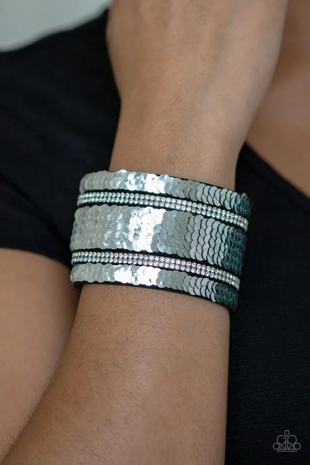 Paparazzi Jewelry Bracelets Paparazzi Bracelet MERMAID Service Green