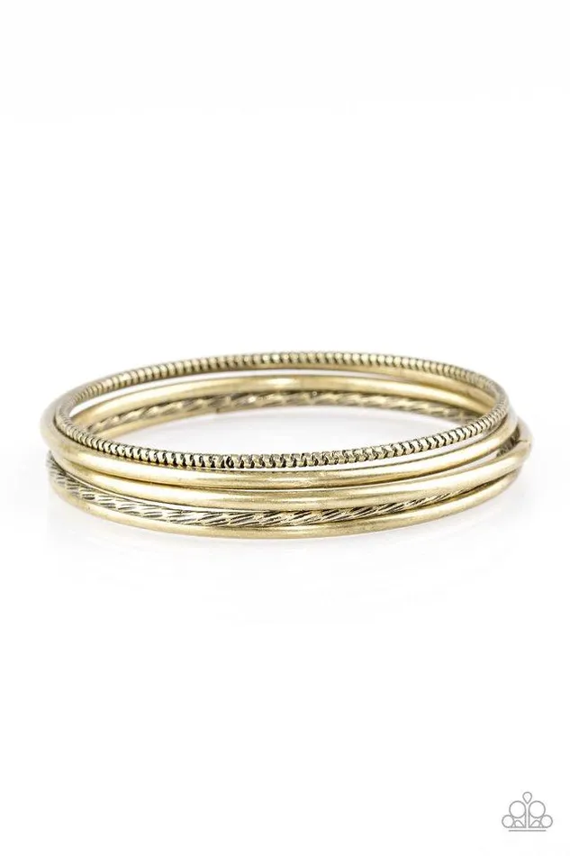 Paparazzi Jewelry Bracelets Paparazzi Bracelet Mesa Mix Brass