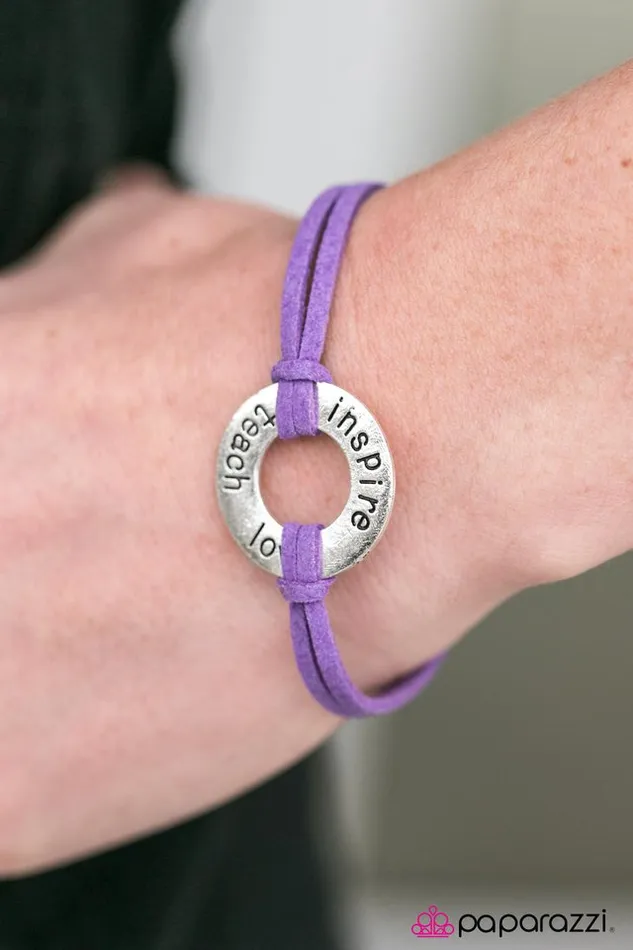 Paparazzi Jewelry Bracelets Paparazzi Bracelet Never Stop Dreaming Purple