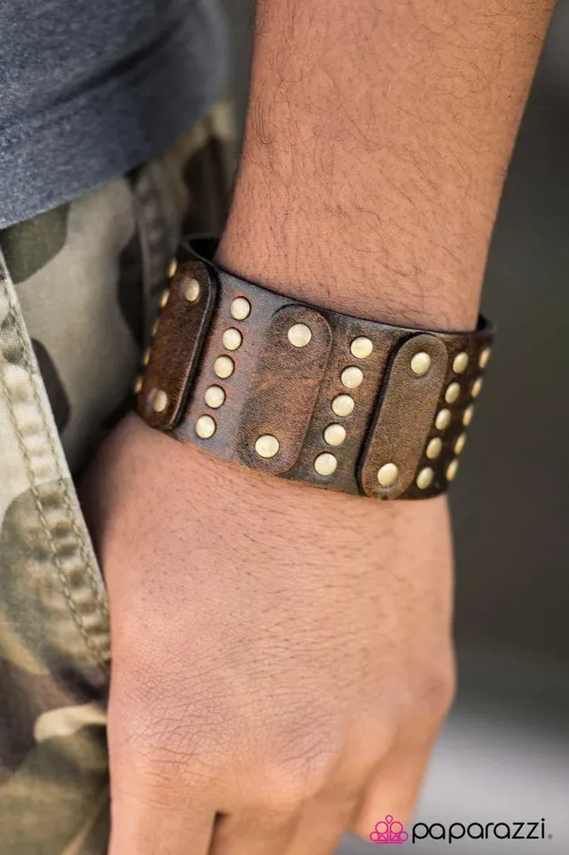 Paparazzi Jewelry Bracelets Paparazzi Bracelet One For All Brown