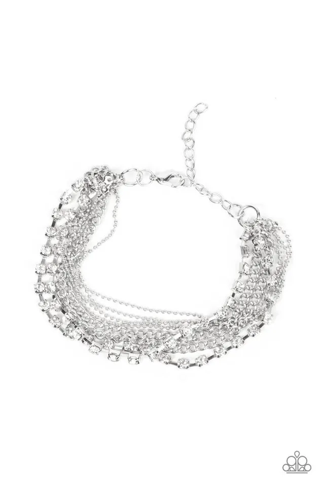 Paparazzi Jewelry Bracelets Paparazzi Bracelet Secretly Sassy White Paparazzi Jewelry Bracelets Paparazzi Bracelet Secretly Sassy White