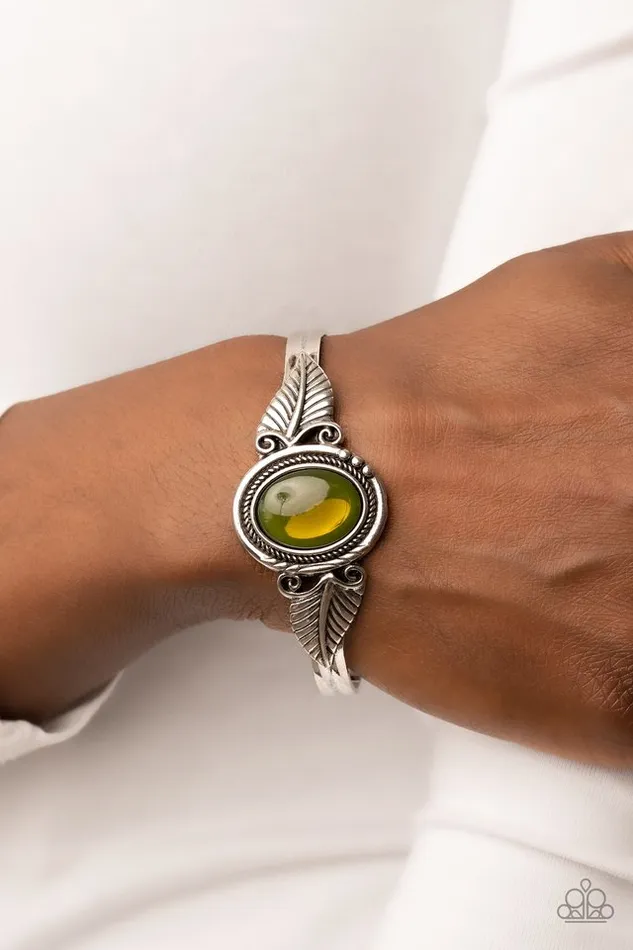 Paparazzi Jewelry Bracelets Paparazzi Bracelet Serendipitous Sojourn Green