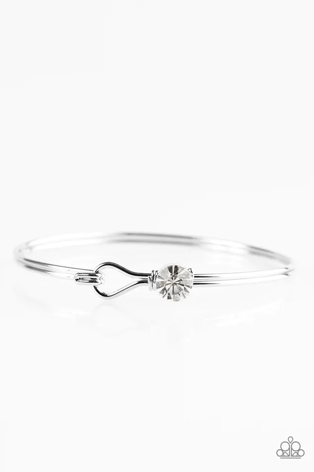 Paparazzi Jewelry Bracelets Paparazzi Bracelet Sparkle On Fleek White