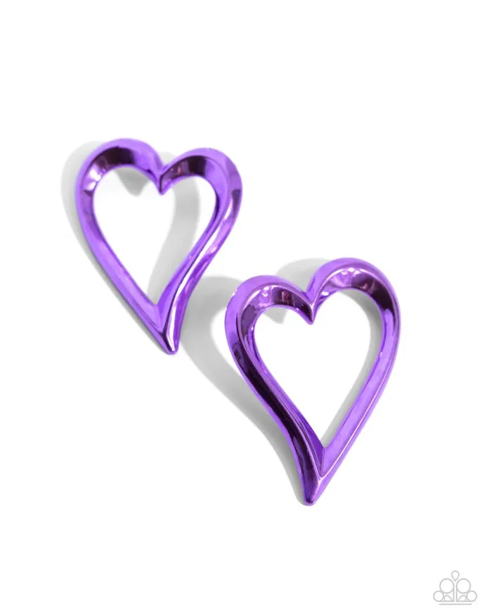 Paparazzi Jewelry Earrings Paparazzi Earring Admirable Acclaim Purple Paparazzi Jewelry Earrings Paparazzi Earring Admirable Acclaim Purple