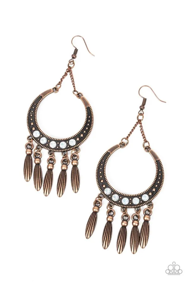 Paparazzi Jewelry Earrings Paparazzi Earring Day to DAYDREAM Copper