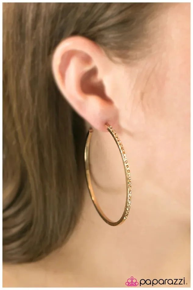 Paparazzi Jewelry Earrings Paparazzi Earring Guest Of Honor Gold