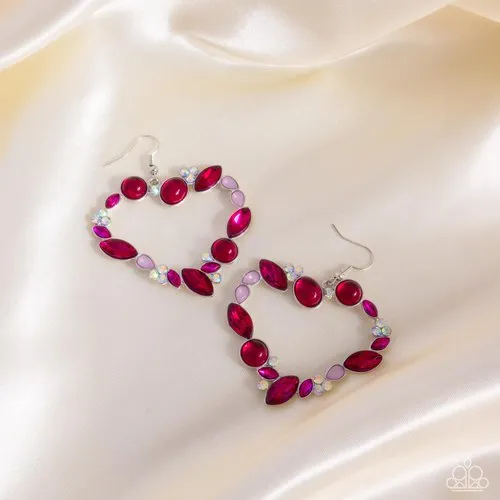 Paparazzi Jewelry Earrings Paparazzi Earring Heart Hierarchy Paparazzi Jewelry Earrings Paparazzi Earring Heart Hierarchy