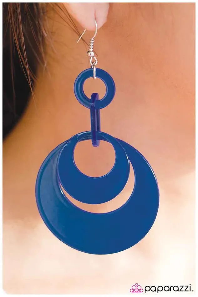 Paparazzi Jewelry Earrings Paparazzi Earring Ive Got the Blues Blue
