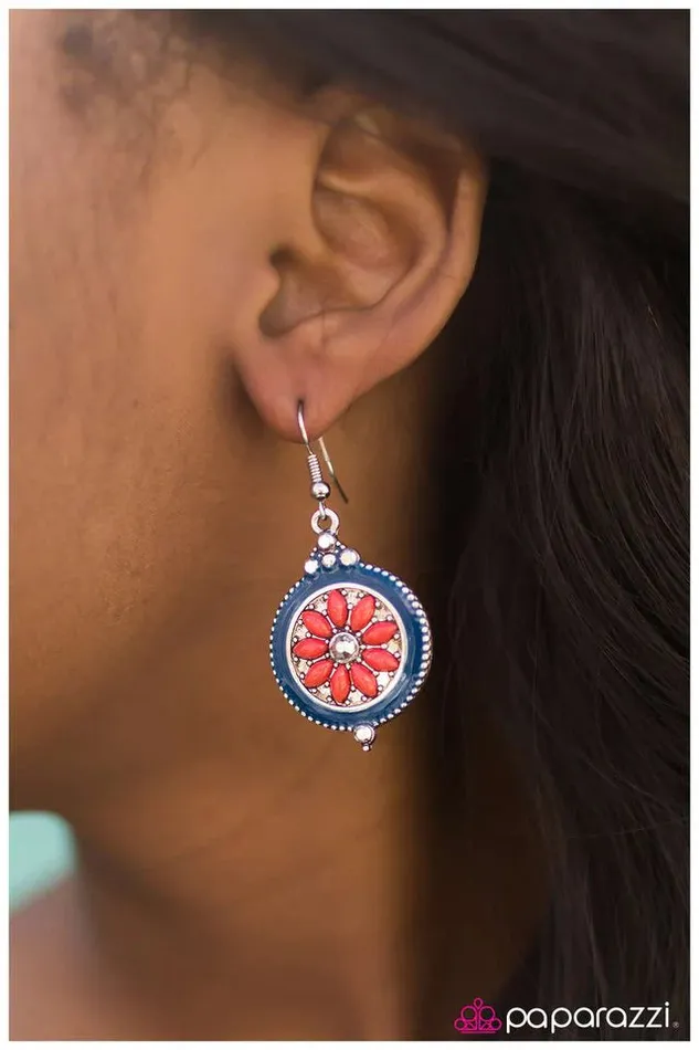Paparazzi Jewelry Earrings Paparazzi Earring Maritime Wonders Multi