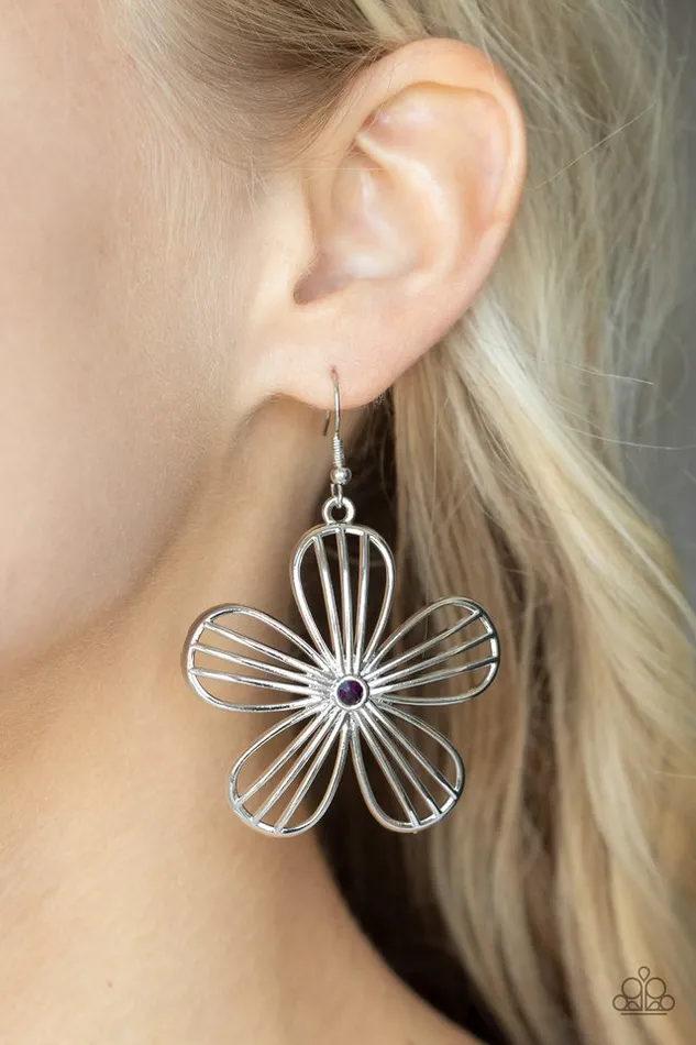 Paparazzi Jewelry Earrings Paparazzi Earring Meadow Musical Purple