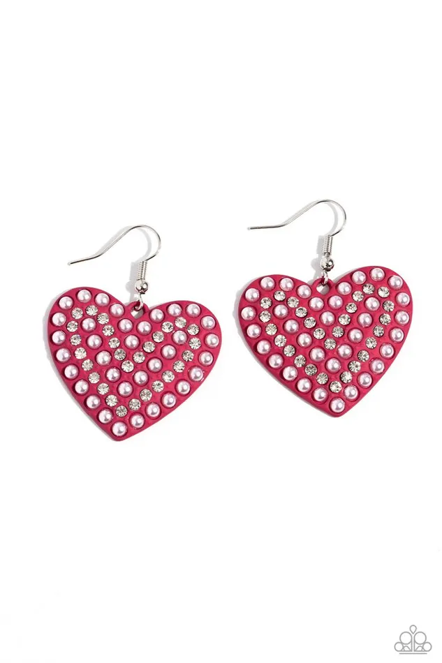 Paparazzi Jewelry Earrings Paparazzi Earring Romantic Reunion Pink Paparazzi Jewelry Earrings Paparazzi Earring Romantic Reunion Pink