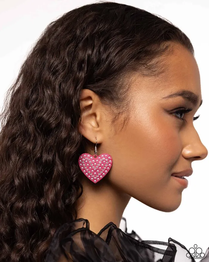Paparazzi Jewelry Earrings Paparazzi Earring Romantic Reunion Pink Paparazzi Jewelry Earrings Paparazzi Earring Romantic Reunion Pink