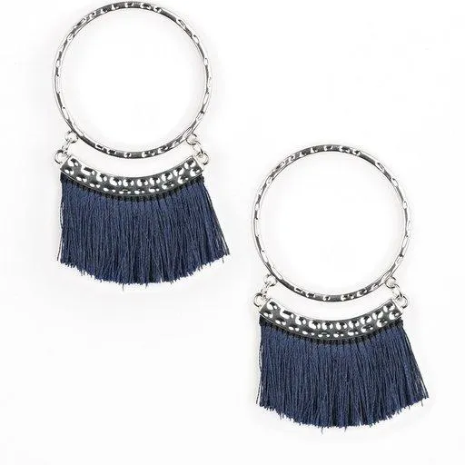 Paparazzi Jewelry Earrings Paparazzi Earring This Is Sparta Blue