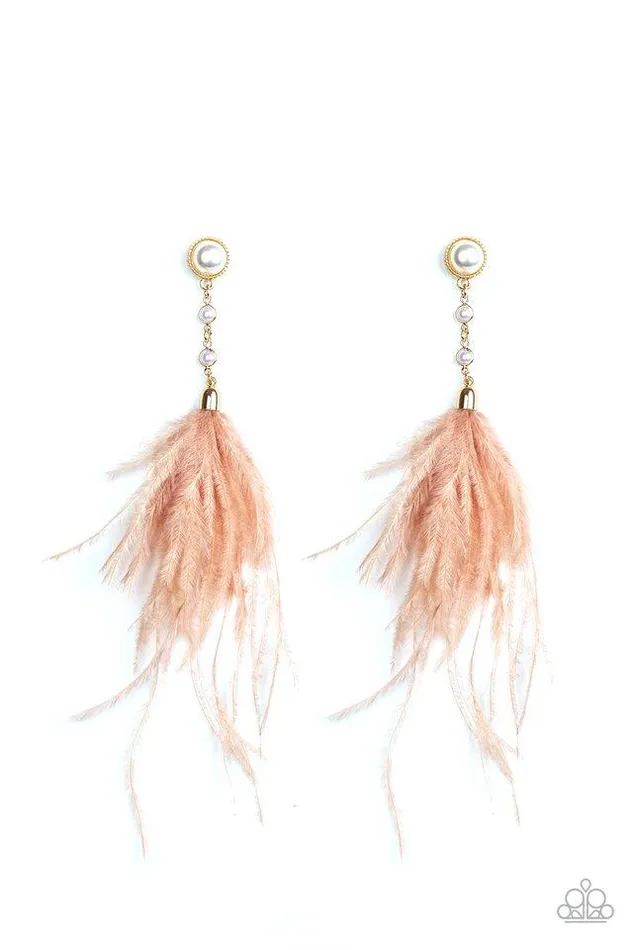 Paparazzi Jewelry Earrings Paparazzi Earring Vegas Vixen Gold