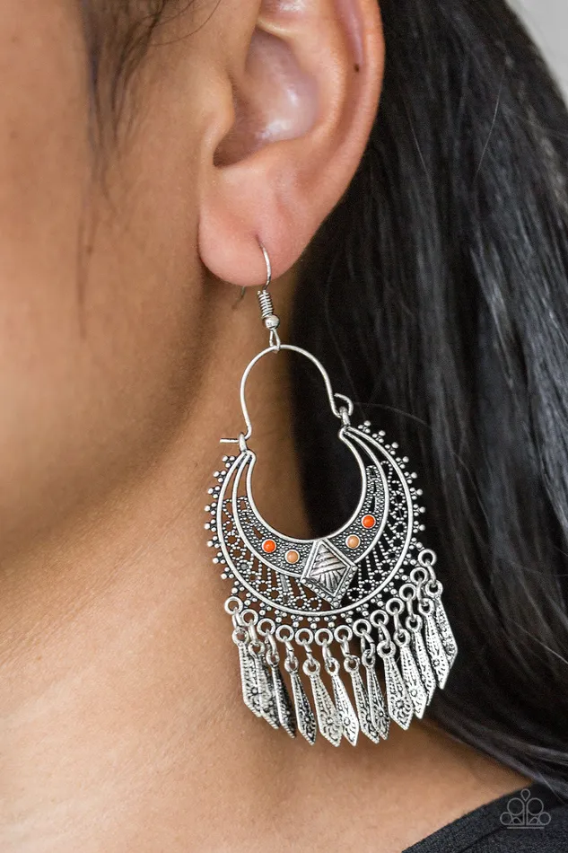 Paparazzi Jewelry Earrings Paparazzi Earring Walk On The Wildside Multi