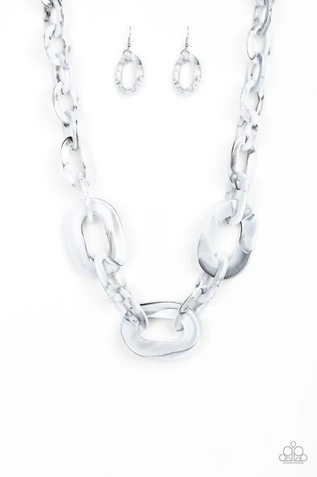Paparazzi Jewelry Necklaces Paparazzi Necklace All InVINCIBLE Silver