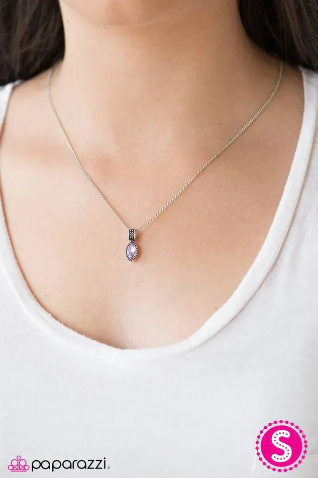 Paparazzi Jewelry Necklaces Paparazzi Necklace As Soon As POSHible Purple