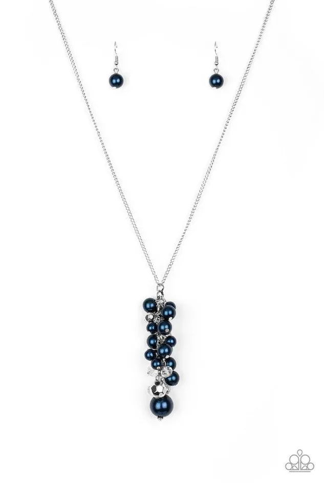 Paparazzi Jewelry Necklaces Paparazzi Necklace Ballroom Belle Blue