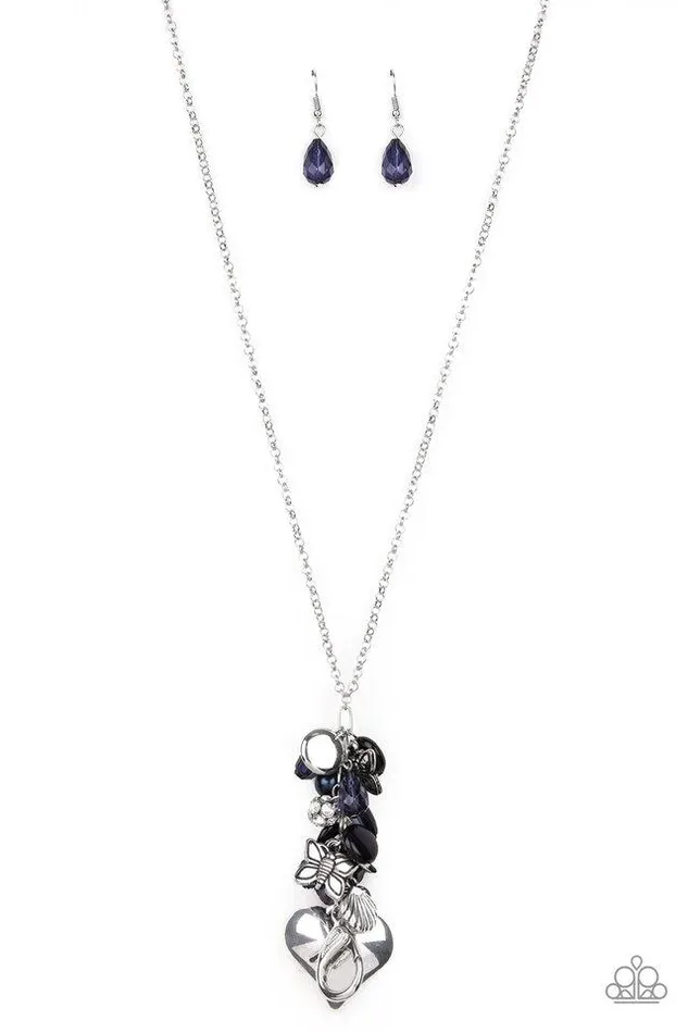 Paparazzi Jewelry Necklaces Paparazzi Necklace Beach Buzz Blue