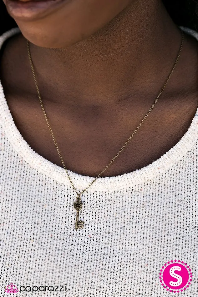 Paparazzi Jewelry Necklaces Paparazzi Necklace Best Kept Secret Brass