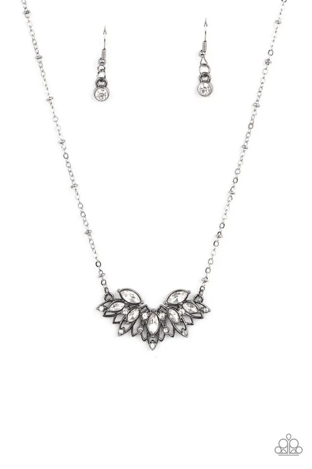 Paparazzi Jewelry Necklaces Paparazzi Necklace Deluxe Diadem Black Paparazzi Jewelry Necklaces Paparazzi Necklace Deluxe Diadem Black
