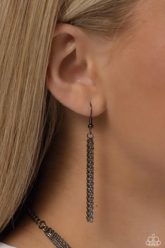 Paparazzi Jewelry Necklaces Paparazzi Necklace Dynamic Default Black Paparazzi Jewelry Necklaces Paparazzi Necklace Dynamic Default Black