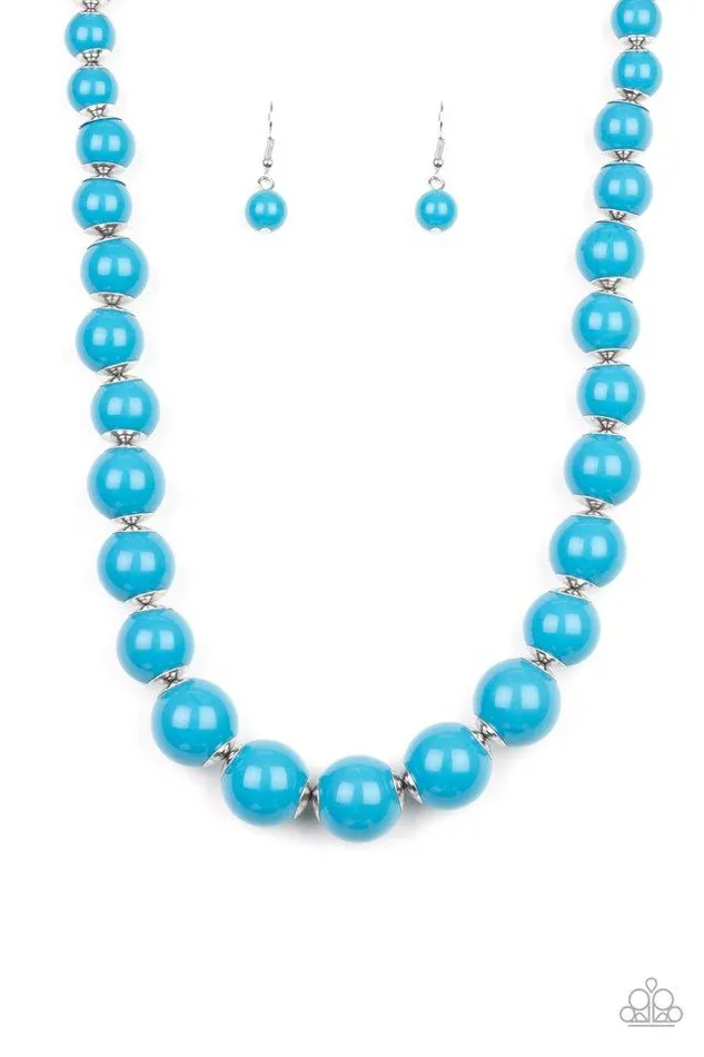Paparazzi Jewelry Necklaces Paparazzi Necklace Everyday Eye Candy Blue