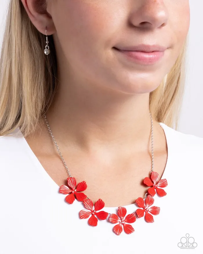 Paparazzi Jewelry Necklaces Paparazzi Necklace Featured Finesse Red