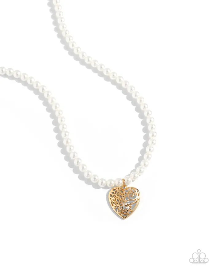 Paparazzi Jewelry Necklaces Paparazzi Necklace Filigree Infatuation Gold Paparazzi Jewelry Necklaces Paparazzi Necklace Filigree Infatuation Gold