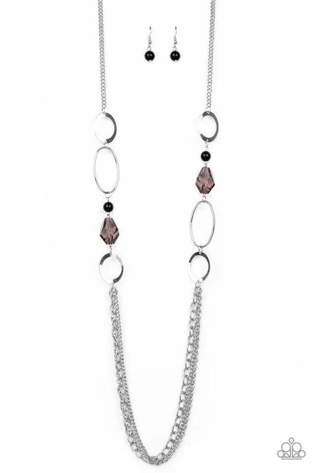Paparazzi Jewelry Necklaces Paparazzi Necklace Jewel Jubilee Black