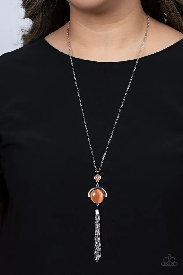 Paparazzi Jewelry Necklaces Paparazzi Necklace Lavishly Lucid Orange