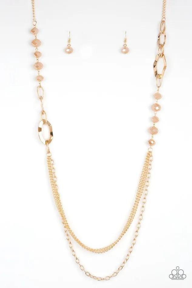 Paparazzi Jewelry Necklaces Paparazzi Necklace Modern Girl Glam Gold