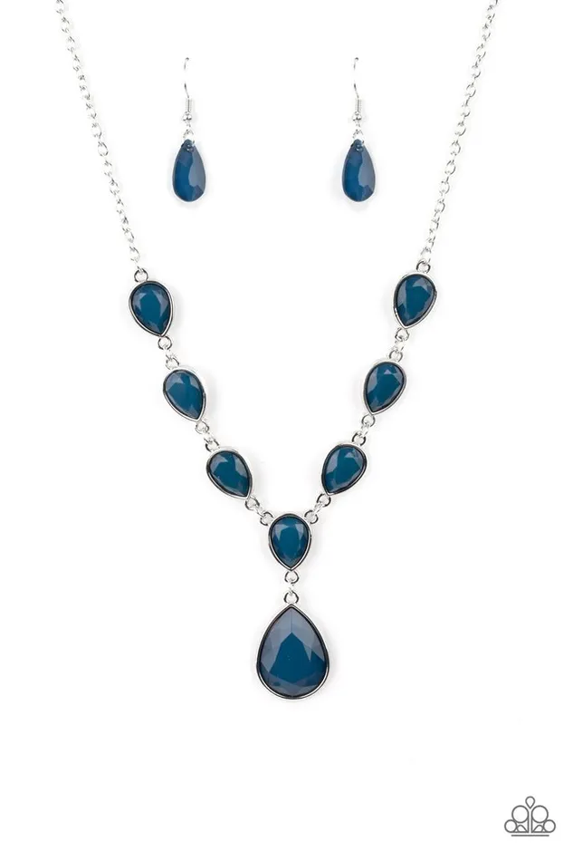 Paparazzi Jewelry Necklaces Paparazzi Necklace Party Paradise Blue Paparazzi Jewelry Necklaces Paparazzi Necklace Party Paradise Blue