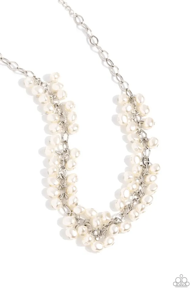 Paparazzi Jewelry Necklaces Paparazzi Necklace Pearl Parlor White Paparazzi Jewelry Necklaces Paparazzi Necklace Pearl Parlor White
