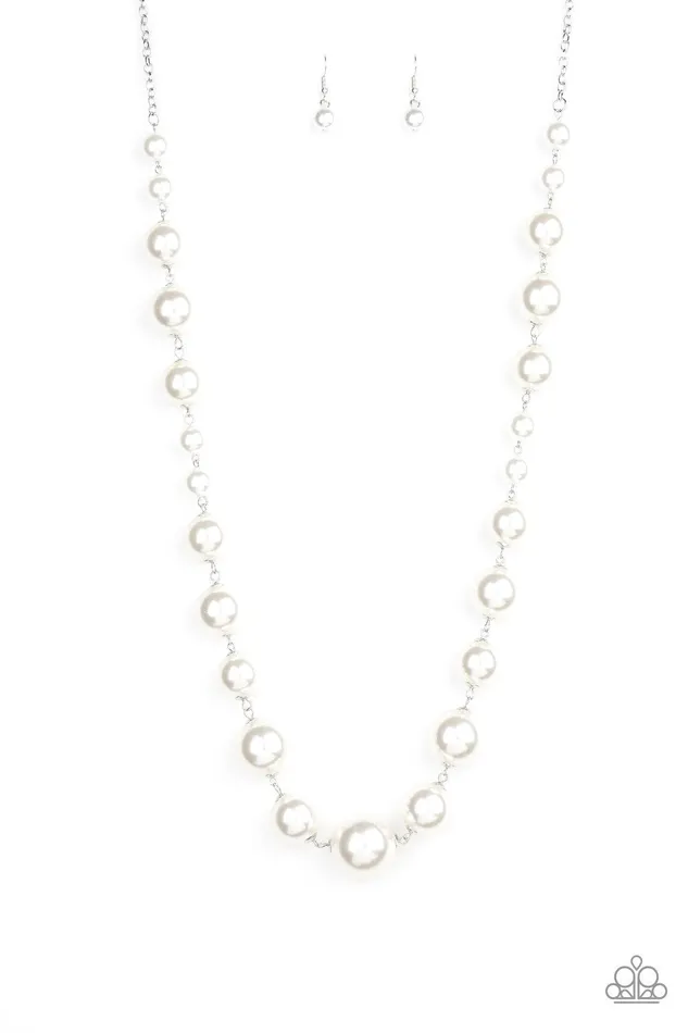 Paparazzi Jewelry Necklaces Paparazzi Necklace Pearl Prodigy White Paparazzi Jewelry Necklaces Paparazzi Necklace Pearl Prodigy White