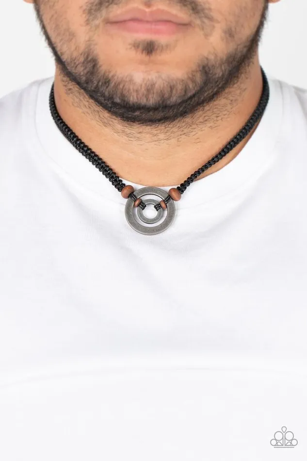 Paparazzi Jewelry Necklaces Paparazzi Necklace Rural Reef Black