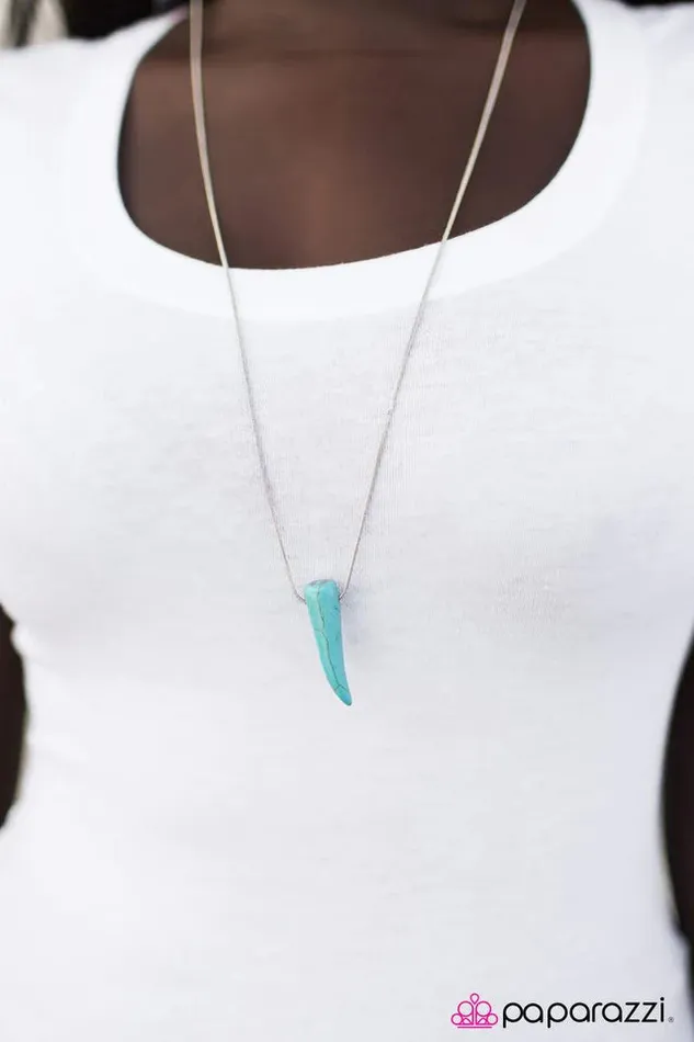 Paparazzi Jewelry Necklaces Paparazzi Necklace Talons Out Blue