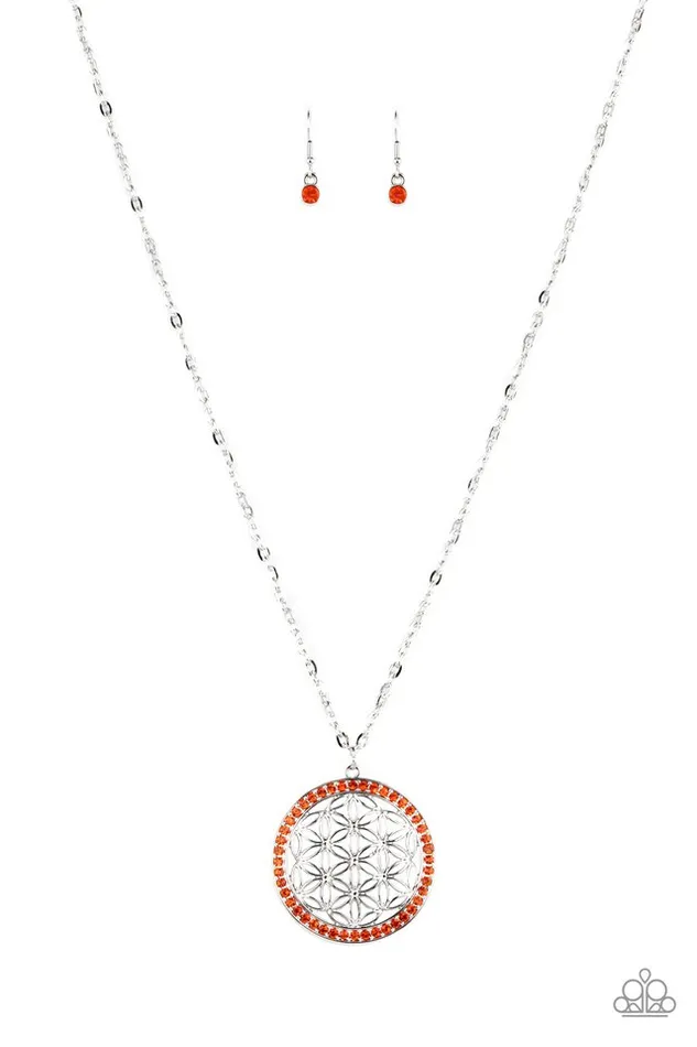 Paparazzi Jewelry Necklaces Paparazzi Necklace Tearoom Twinkle Orange Paparazzi Jewelry Necklaces Paparazzi Necklace Tearoom Twinkle Orange