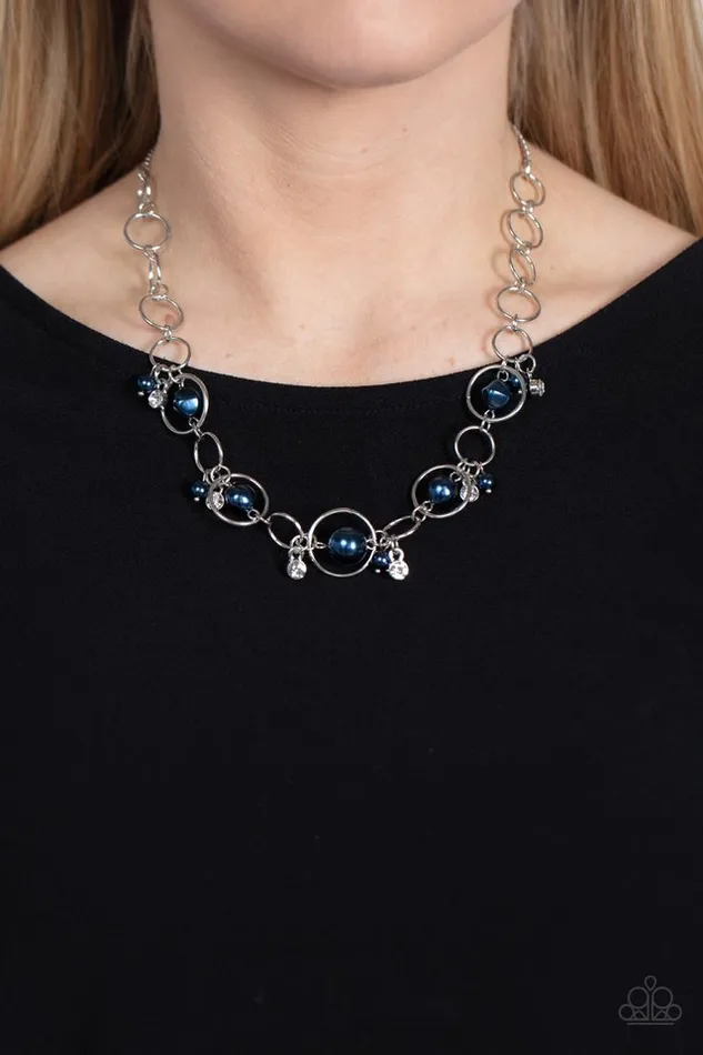 Paparazzi Jewelry Necklaces Paparazzi Necklace Think of the POSHibilities Blue