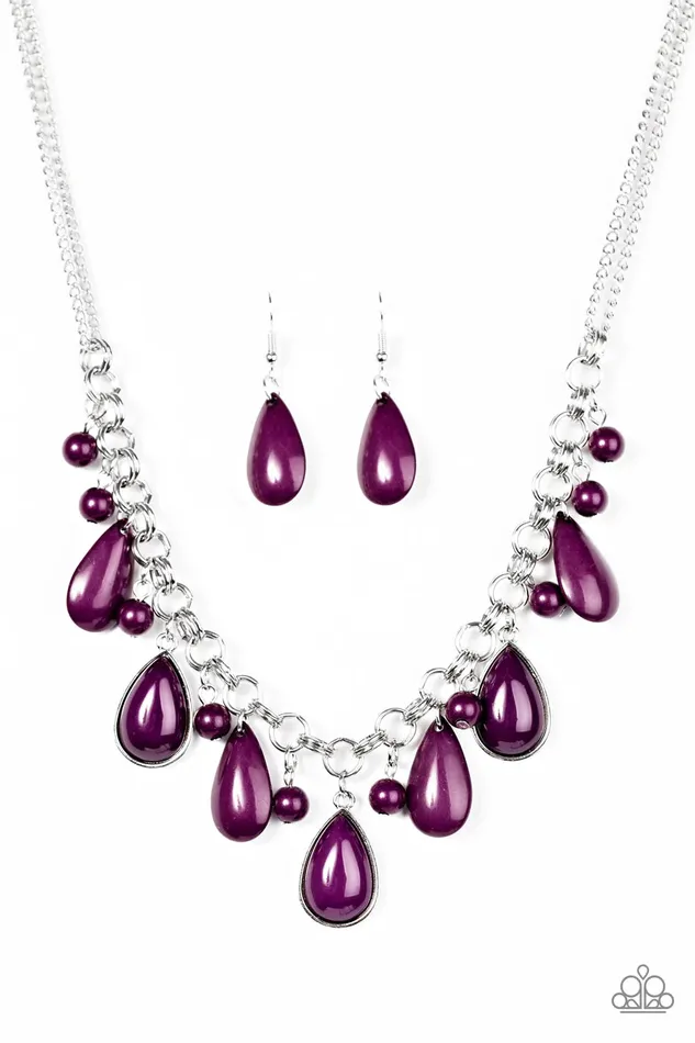 Paparazzi Jewelry Necklaces Paparazzi Necklace This Side Of Malibu Purple