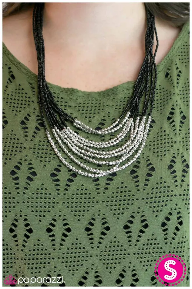 Paparazzi Jewelry Necklaces Paparazzi Necklace Time To Tango Black